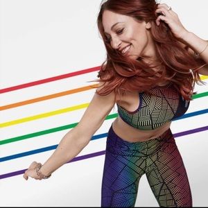 Peloton Pride 2019 RARE Leggings Rainbow Unicorn